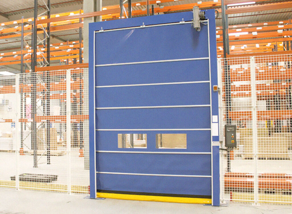 31 1024X750 | F2a automatisme Installation d’une Porte souple automatique sur le site de La Poste à Molsheim. Thann