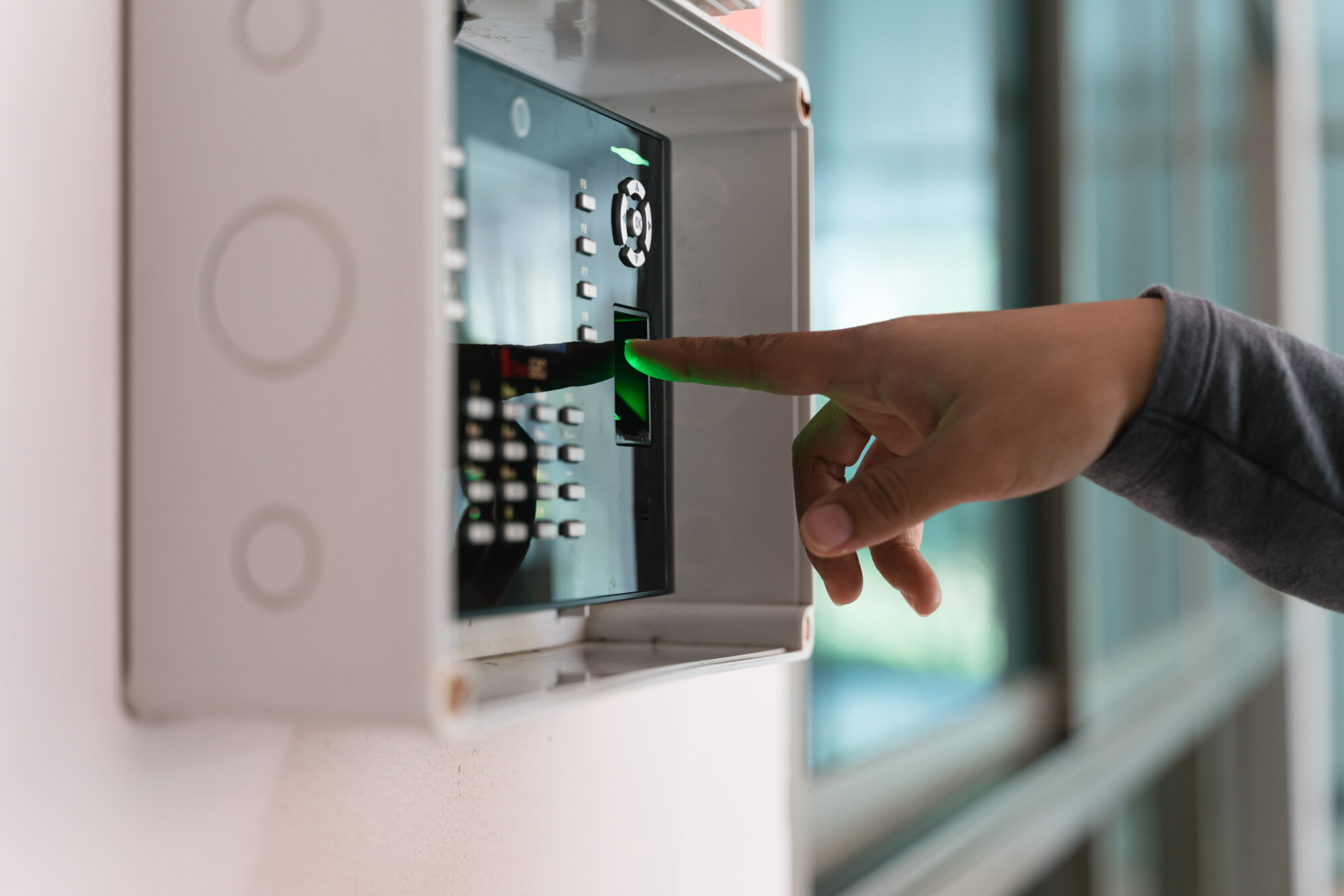 LECTEUR BIOMÉTRIQUE | F2a automatisme Installation de lecteur biométrique en Alsace Riedisheim